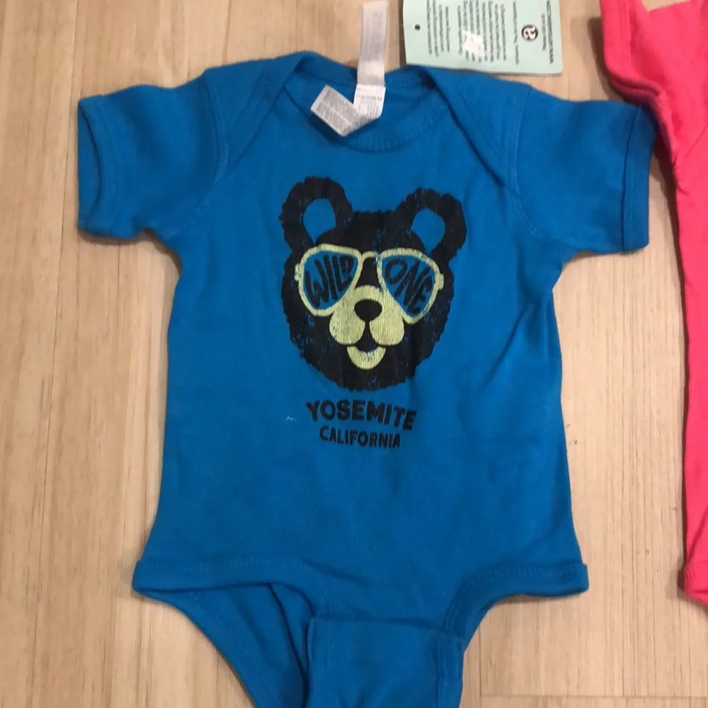 Lot of 3 Infant and toddler onesies - Various sizes (see photos)